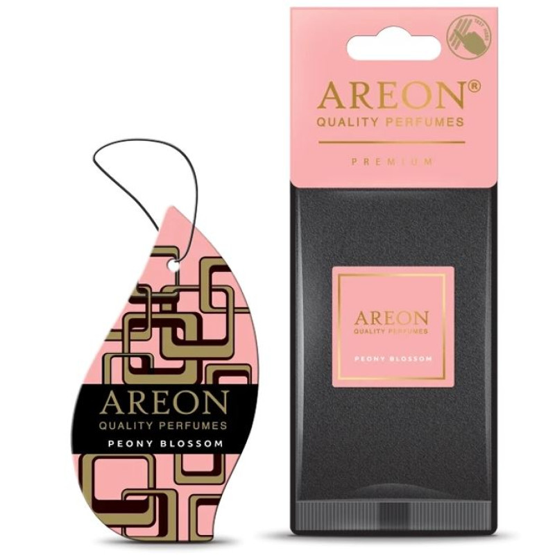 Освіжувач сухий лист - "Areon" - Premium - Peony Blossom (Цвіт півонії) 