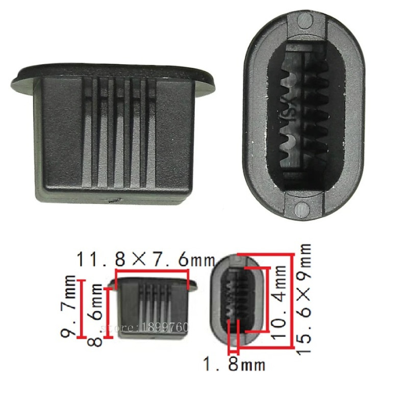 Кліпси C3874 втулка під саморіз Fiat,Citroen,Renault (82422490,7703081019,7754387, 46478225)(100шт)