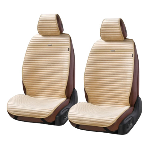 Накидки на сидіня PREMIUM Бежевий Повний комплект NAPOLI (700 114) Elegant