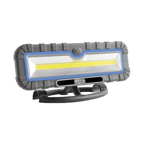 Переноска інспекційна Профі 10W COB/1000 lm, АКБ-4000mAh, 260x115 мм/магніт/ Brevia №11510