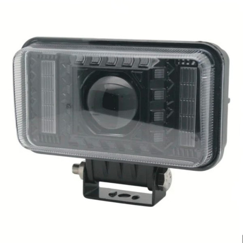 Фара-LED Прямокутник 33W діодна №478-02 (Ближнє-біле/DRL-білий (2шт)) Фара-LED Прямокутник 33W діодна №478-02 (Ближнє-біле/DRL-білий (2шт))