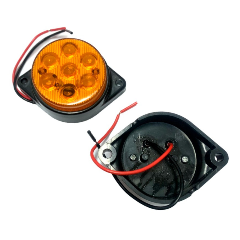 Габарит - помаранчевий - 24V Led 7 діодний - 3 276 (2шт/коробка) Габарит - помаранчевий - 24V Led 7 діодний - 3 276 (2шт/коробка)