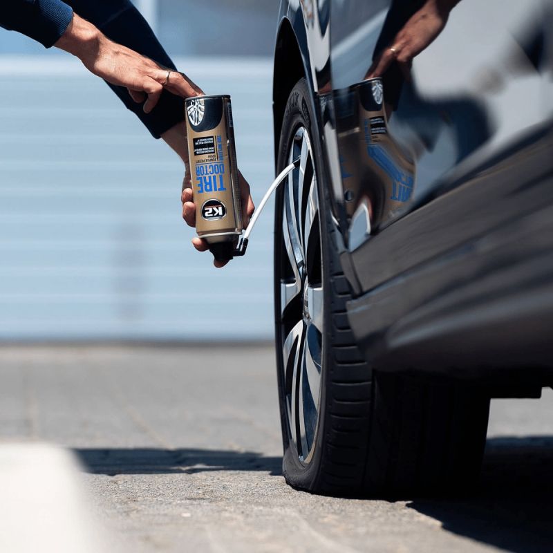 Вулканізатор шин спрей 500ml "K2" Tire Doctor B311 (до 14 радіус - 1,76 атмосфер) Вулканізатор шин спрей 500ml "K2" Tire Doctor B311 (до 14 радіус - 1,76 атмосфер)