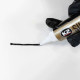 Герметик силіконовий (чорний) 90gr "K2" Siltec W003