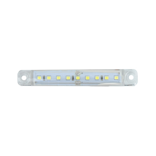 Габарит - білий - 100х15мм - 12/24V Led 9 діодів - "EMR-53B" (10шт)
