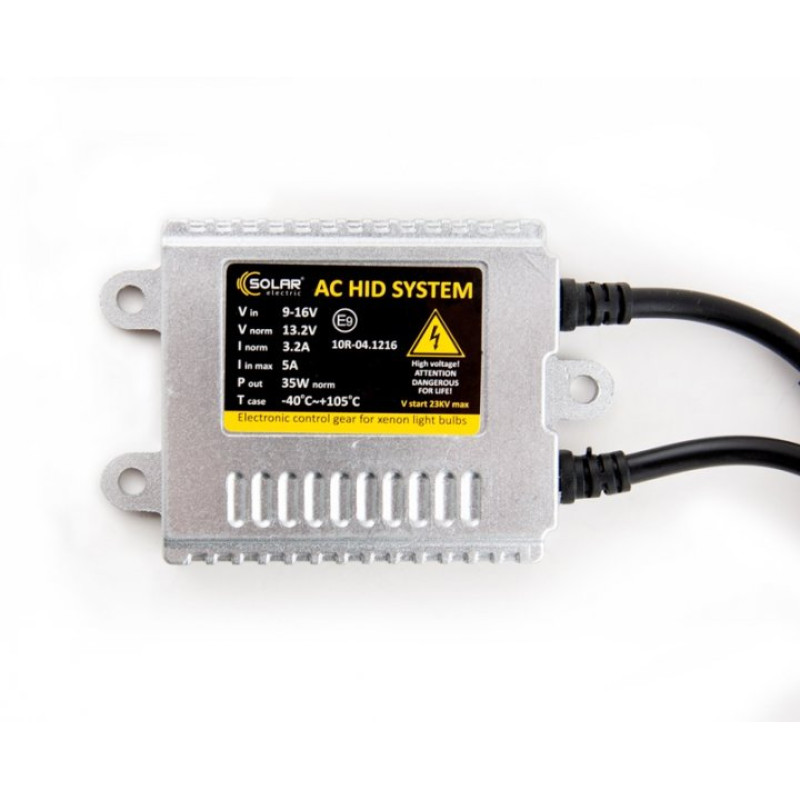 Блок розпалювання 12V 35W Slim AC PREMIUM Ballast "Solar" 1560 (9-16v) (50шт/ящ)