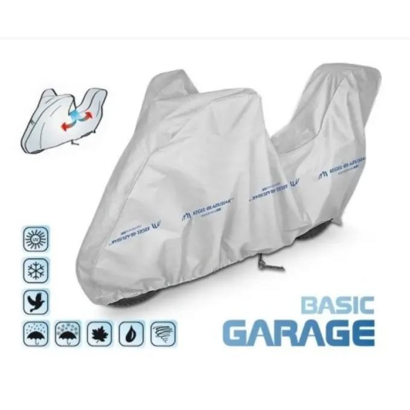 Тент на мотоцикл 190-215х118х94 см (M) Basic Garage "KEGEL" 5-4172-248-3020