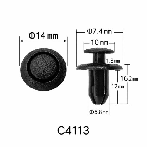 Фіксатор C4113 бампера Toyota 9004467555 ( уп. 100 шт.) Фіксатор C4113 бампера Toyota 9004467555 ( уп. 100 шт.)