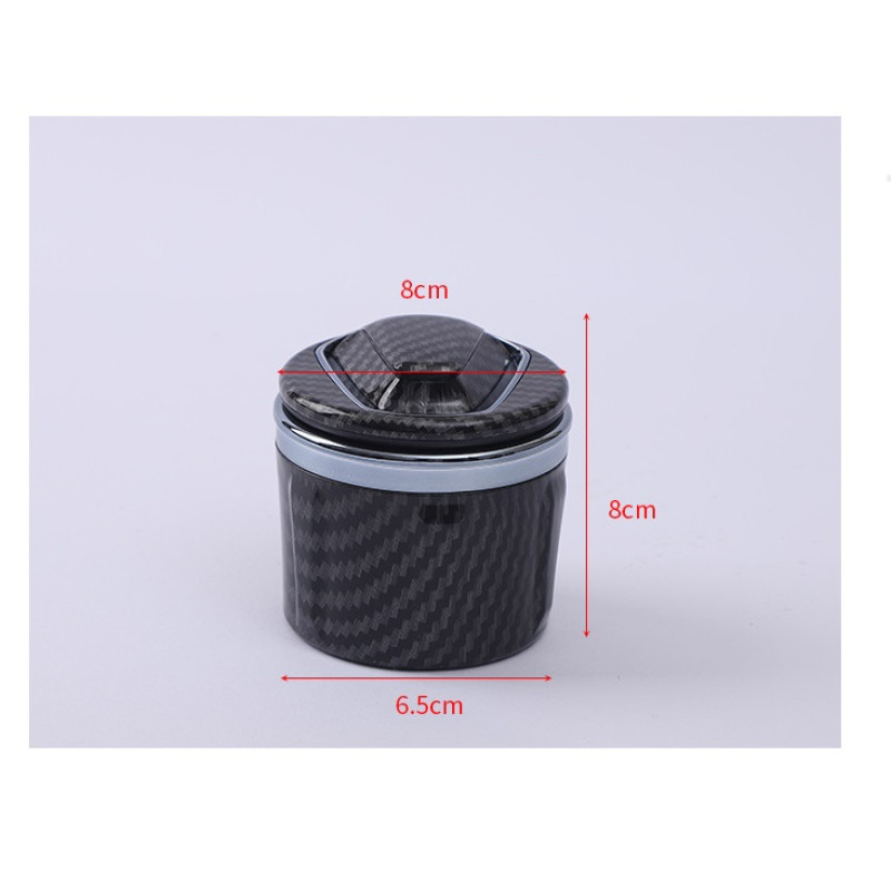 Попільничка Car Ashtray BMW CARBON підсвітка.(керамічна чаша) 8*8*6,5см