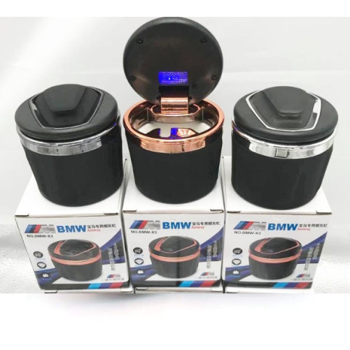 Попільничка Car Ashtray BMW BLack X3 підсвітка.(керамічна чаша) 8*8*6,5см