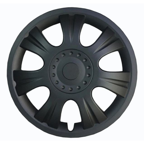 Ковпаки на колеса 14" "URAN" Black "Україна" (Гнучкі)