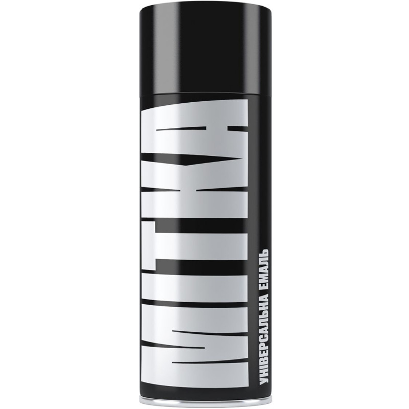 Фарба срібло для пластику 400ml "MITKA" MII020 (12шт/уп) 85984 Фарба срібло для пластику 400ml "MITKA" MII020 (12шт/уп) 85984