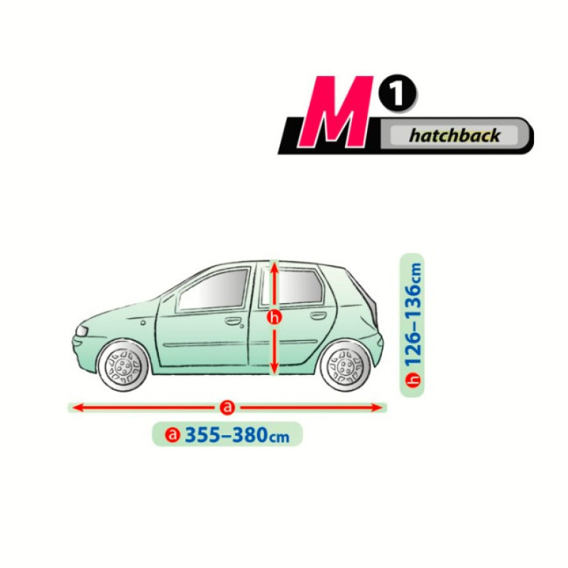 Тент Хетчбек 380х148x136 см (M1) Perfect Garage Hatchback "KEGEL" "5-4625-249-4030"