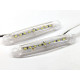 Габарит - білий - 100х15мм - 12/24V Led 9 діодів - BD-0003W (5шт)