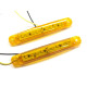 Габарит - помаранчевий - 100х15мм - 12/24V Led 9 діодів - BD-0003A (5шт) Габарит - помаранчевий - 100х15мм - 12/24V Led 9 діодів - BD-0003A (5шт)