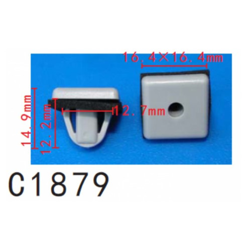 Кліпси C1879 молдингу HYUNDAI, KIA (8775935000, 87759-35000, 14910) ( уп. 100 шт.) Кліпси C1879 молдингу HYUNDAI, KIA (8775935000, 87759-35000, 14910) ( уп. 100 шт.)
