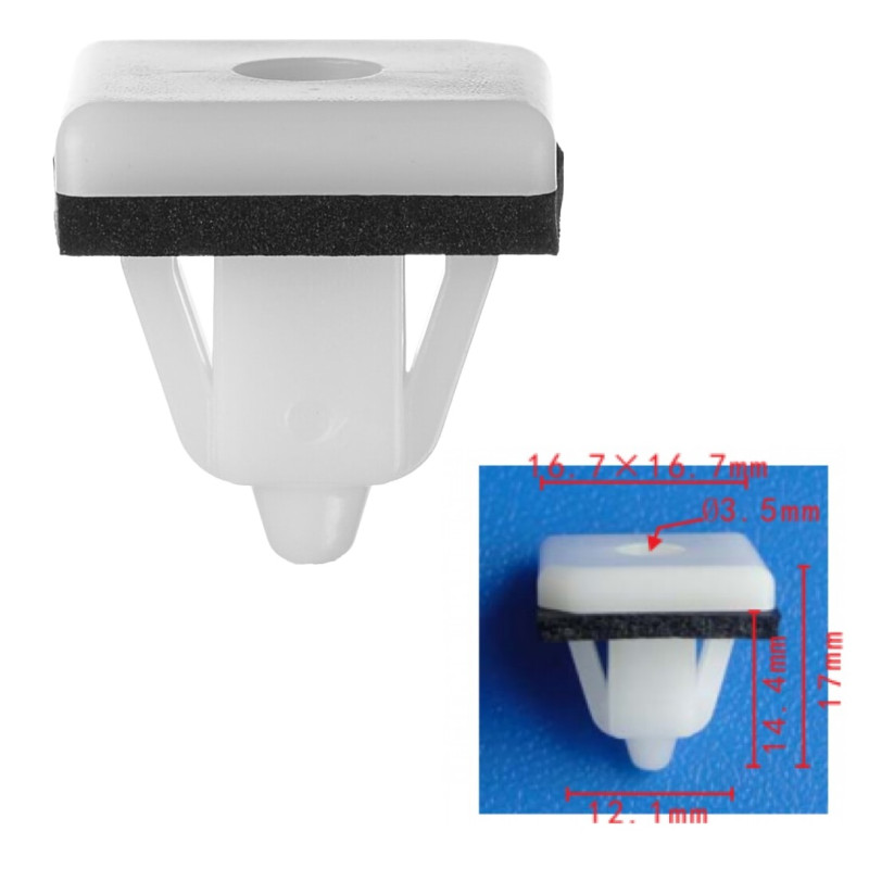 Кліпси C0970 під саморіз HYUNDAI, KIA (87758-37000, 8775837000, 14910) ( уп. 100 шт.) Кліпси C0970 під саморіз HYUNDAI, KIA (87758-37000, 8775837000, 14910) ( уп. 100 шт.)