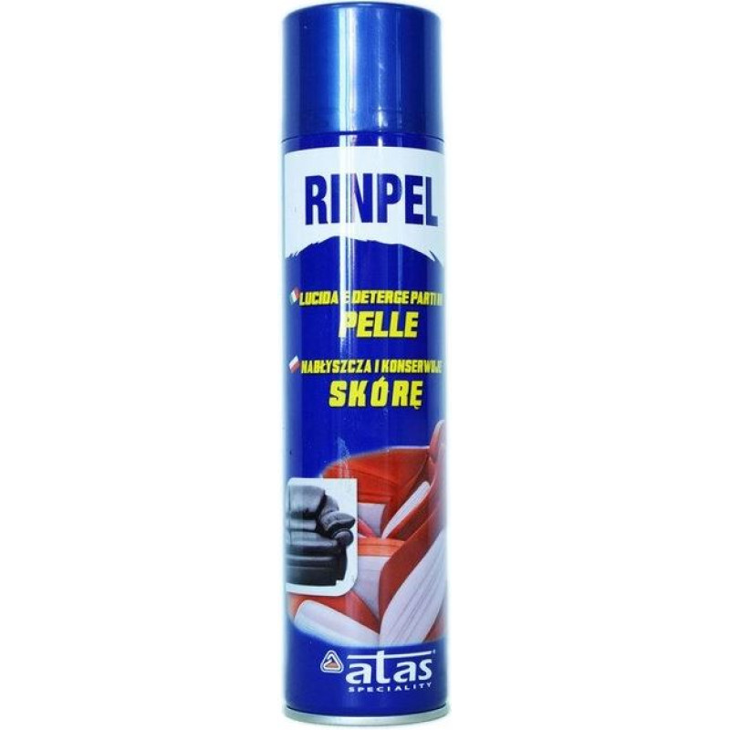 Очищувач салону-шкіра спрей пінний 400ml  "Atas" Rinpel