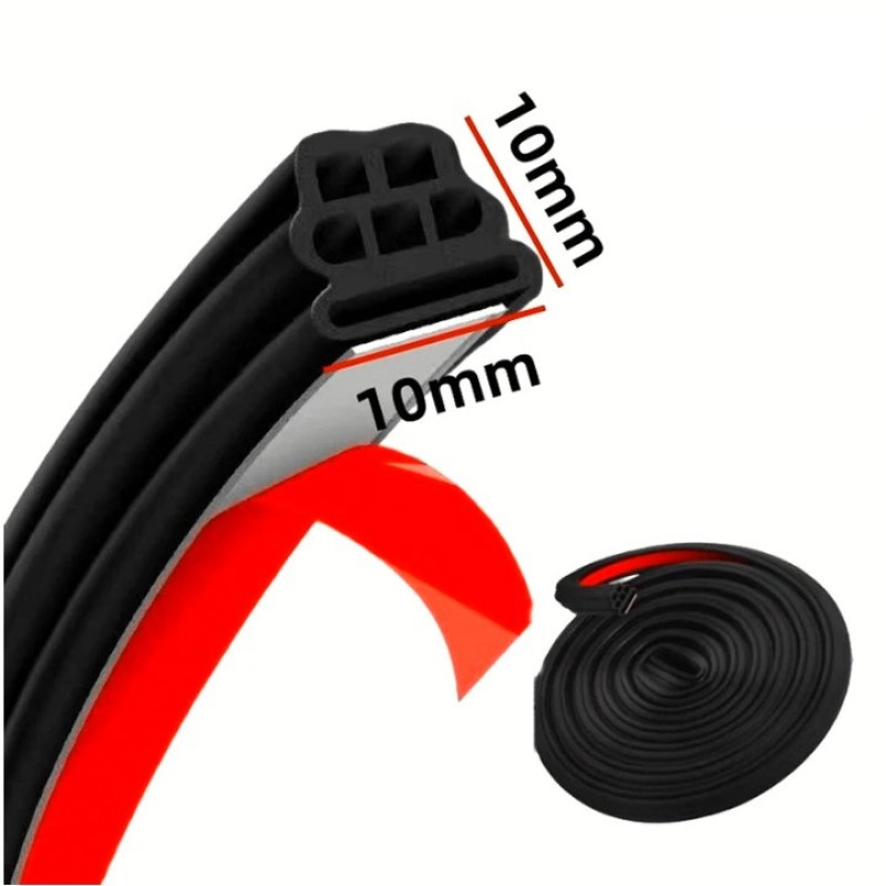 Ущільнювач K-type 11*10мм EPDM (3х слойний) 10м НОВА Ущільнювач K-type 11*10мм EPDM (3х слойний) 10м НОВА