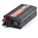 Перетворювач 12V -220V/ 500W Модиф. сунус +1USB +1 Розетка + Клеми + Прикурка "Elegant" 101 400