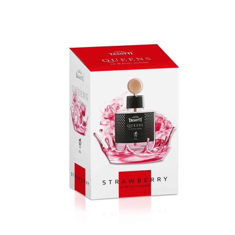 Ароматизатор  100ml - "Tasotti" - QUEENS - Strawberry (Полуниця)