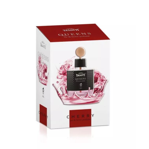 Ароматизатор  100ml - "Tasotti" - QUEENS - Cherry (Вишня)