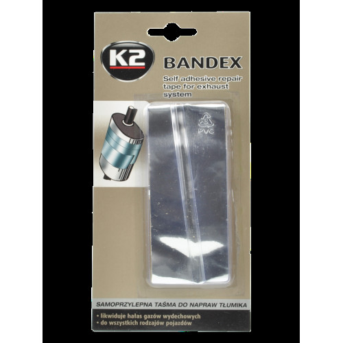 Ремонтна стрічка для вихлопних труб "K2" Bandex 5x101.6cm B305 (10шт/уп)