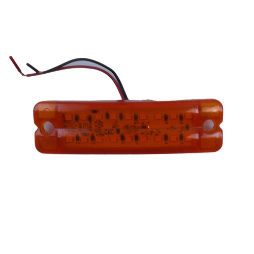 Габарит - помаранчевий - 100х30мм - 12/24V Led 18 діодів - "Thoc Auto" ТН-1821 (1шт) Габарит - помаранчевий - 100х30мм - 12/24V Led 18 діодів - "Thoc Auto" ТН-1821 (1шт)