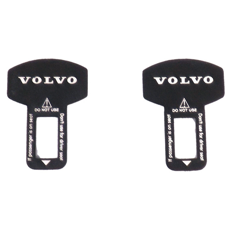 Заглушка ременя безпеки нейлон "Volvo"  (2шт/уп)