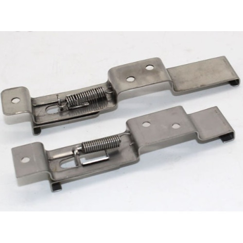 Рамка номера (2шт) нержавіюча сталь - безрамкова невидима швидкознімна,Чорна Рамка номера (2шт) нержавіюча сталь - безрамкова невидима швидкознімна,Чорна