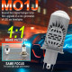 Лампа LED  Міні Лінзи H4 D35мм  80/100w 9000/11000Lm 6000K 3570 Chips 12v  "M01J"