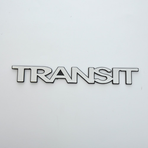 Емблема - напис "TRANSIT" скотч 285х38 мм 2000-2007