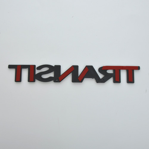 Емблема - напис "TRANSIT" скотч 285х38 мм 2000-2007