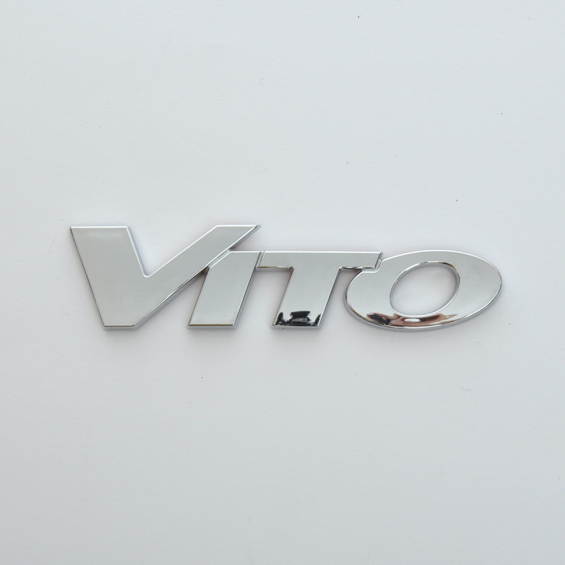 Емблема - напис "VITO" скотч 155х38 мм 2004-2014 (wiwo 639 817 1314)