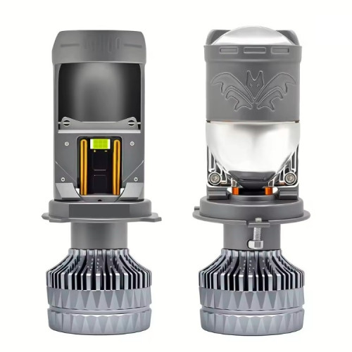 Лампа LED  Міні Лінзи H4 D35мм 160/170w 17000/18000Lm 6000K 3570 Chip 12V "F60"