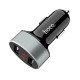 АЗП + Вольтметр 12/24V 2USB (2.1A+1A) "HOCO" Z26