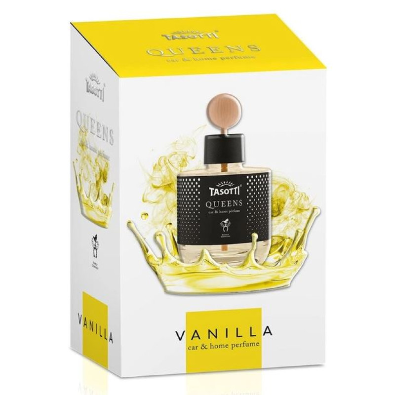 Ароматизатор 100ml - "Tasotti" - QUEENS - Vanilla (Ваніль) Ароматизатор 100ml - "Tasotti" - QUEENS - Vanilla (Ваніль)