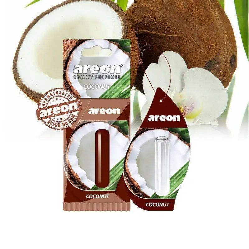 Освіжувач рідкий 5ml - "Areon" - Mon Liquid - Coconut (Кокос) Освіжувач рідкий 5ml - "Areon" - Mon Liquid - Coconut (Кокос)