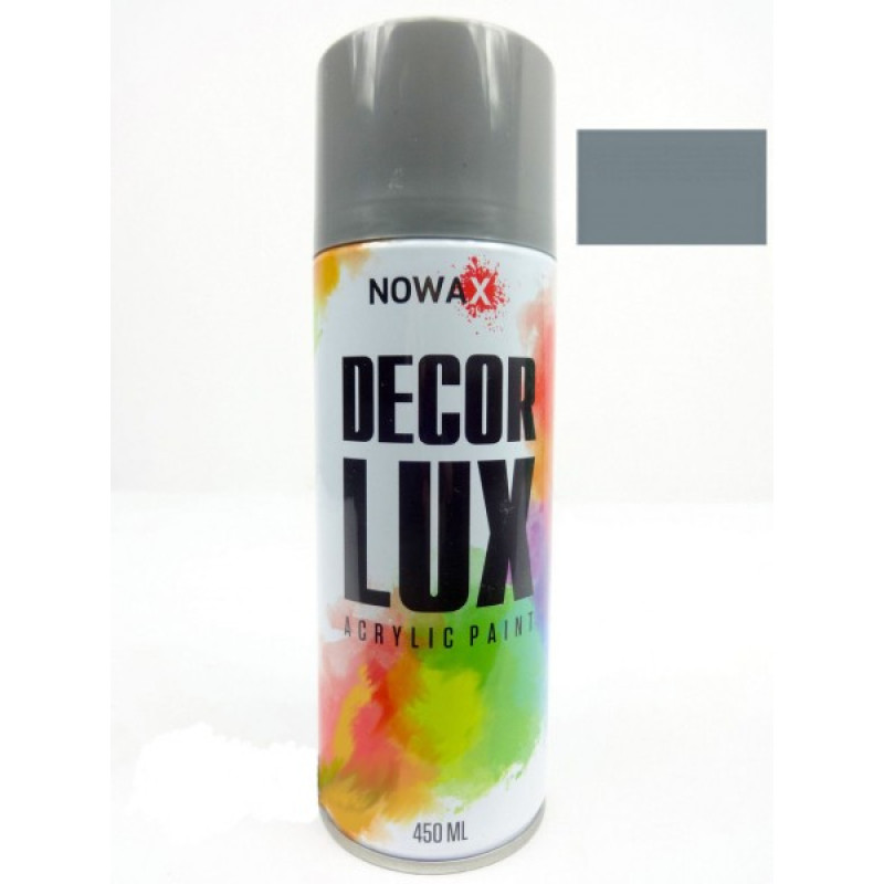 Фарба сіра 450ml "Nowax" NX48018 (12шт/уп) Фарба сіра 450ml "Nowax" NX48018 (12шт/уп)