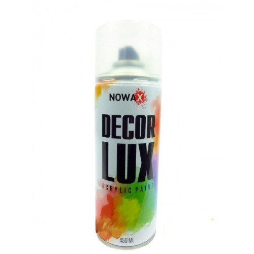 Фарба лак  450ml "Nowax" безбарвний NX48015 (12шт/уп)