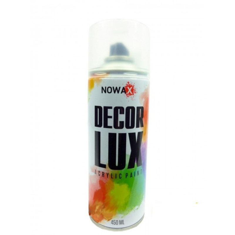 Фарба лак 450ml "Nowax" безбарвний NX48015 (12шт/уп) Фарба лак 450ml "Nowax" безбарвний NX48015 (12шт/уп)