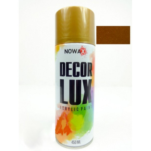 Фарба металік золотий 450ml "Nowax" NX48043 (12шт/уп)