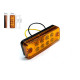 Габарит - помаранчевий - 100х40*18мм - 12/24V Led 8 діодів - "LED Side Lamp" BD-0001А (2шт) Габарит - помаранчевий - 100х40*18мм - 12/24V Led 8 діодів - "LED Side Lamp" BD-0001А (2шт)