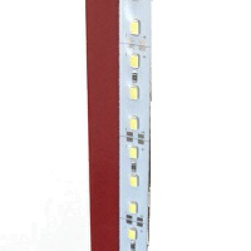Лента  24V -  8см - Белая - (5630) - 1А 7LED алюминий  в силиконе