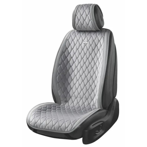 Накидки сидінь преміум класу велюр "Beltex" New York Сірий (grey) Передні BX84250