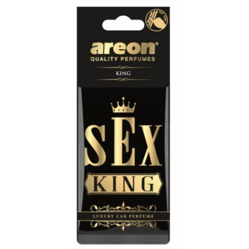 Освіжувач сухий лист - "Areon" - SEX - King (Король) Освіжувач сухий лист - "Areon" - SEX - King (Король)