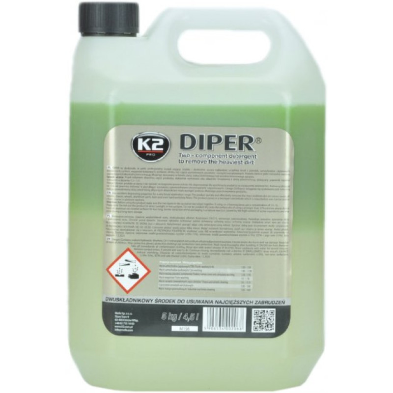 Активна піна 5L DIPER PRO "K2" / концентрат 1:5-10 (M156) Активна піна 5L DIPER PRO "K2" / концентрат 1:5-10 (M156)