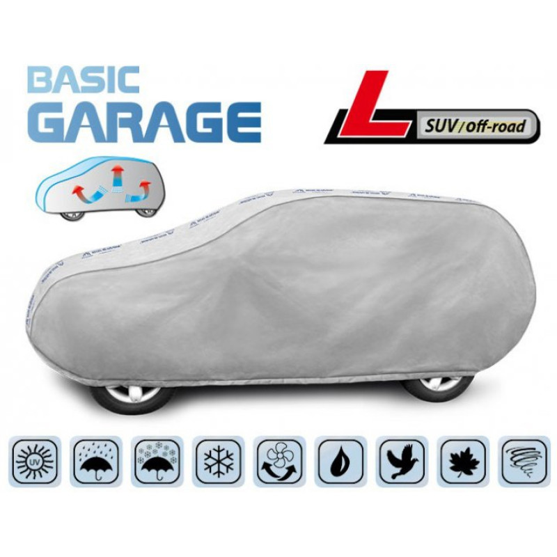 Тент Джип/Мінівен 460х195х155 см (L) BASIC GARAGE SUV/OFF ROAD "KEGEL" "5-3968-241-3021"