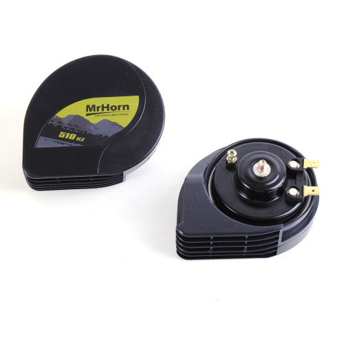 Сигнал 12v равлик 2контактний Ø 86mm YW-A 045 (410Hz+510Hz) 112dB "MRHORN" (2243)