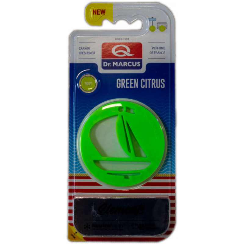 Освіжувач - "Marcus" - Elements - Green Citrus (Цитрус) (32 шт/уп) Освіжувач - "Marcus" - Elements - Green Citrus (Цитрус) (32 шт/уп)